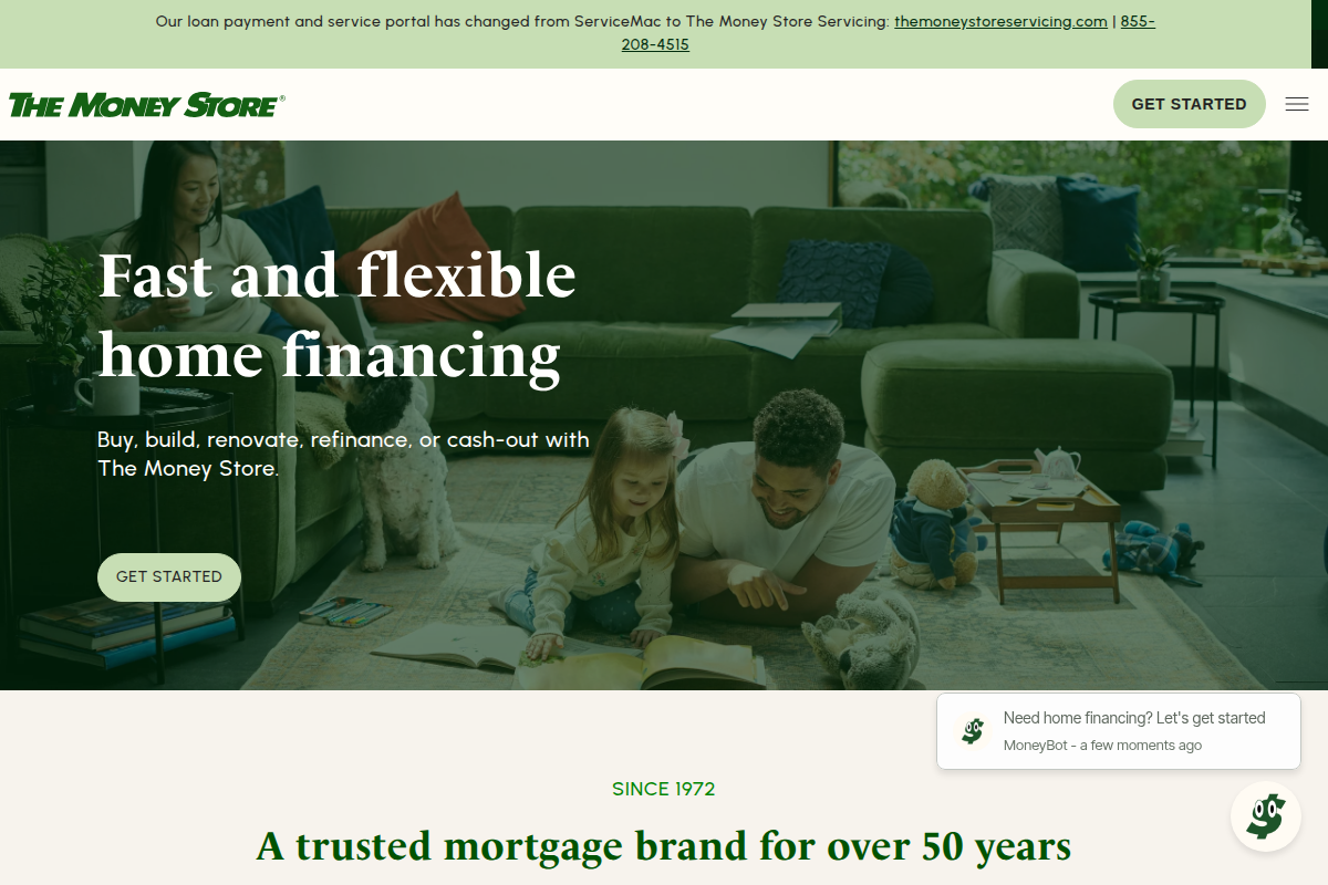 MLD MORTGAGE INC website snapshot