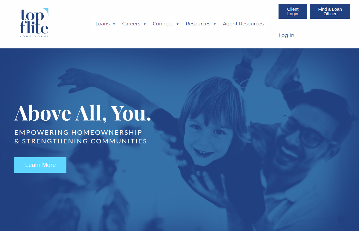 TOP FLITE FINANCIAL INC website snapshot