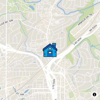 FHA Approved condo PLAZA MIDTOWN RESIDENTIAL, WEST PEACHTREE STREET, ATLANTA, GA 30309