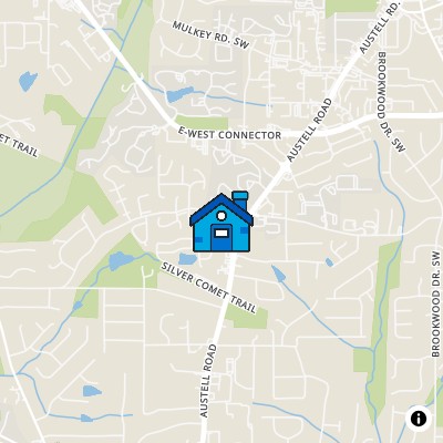 FHA Approved condo MILL PARK CONDOMINIUMS, 4327 KOUSA RD, AUSTELL, GA 30106