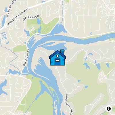 FHA Approved condo AVALON TOWNHOMES CONDOMINIUM, 105 N RIVER DR UNIT G, ATLANTA, GA 30350