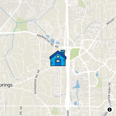 FHA Approved condo PROMENADE AT NORTHPLACE, 6467 BARFIELD ROAD, SANDY SPRINGS, GA 30328