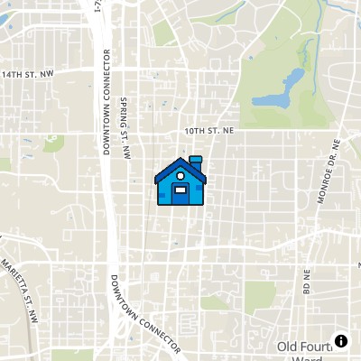 FHA Approved condo VIEWPOINT RESIDENTIAL TOWER 1, 855 PEACHTREE ST, ATLANTA, GA 30308