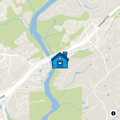 FHA Approved condo RIVER HOUSE CONDOMINIUM, 200 RIVER VISTA DR, ATLANTA, GA 30339