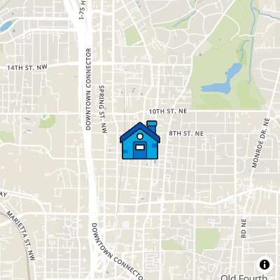 FHA Approved condo PEACHTREE LOFTS CONDOMINIUMS, 878 PEACHTREE ST, ATLANTA, GA 30309