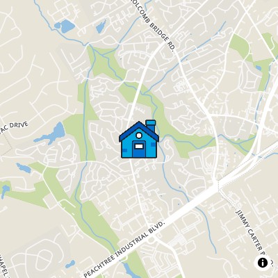 FHA Approved condo GLENLEAF CONDOMINIUM, 1214 GLENLEAF DRIVE, NORCROSS, GA 30092