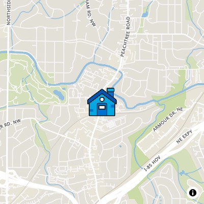 FHA Approved condo BRADFORD ON PEACHTREE, 2161 PEACHTREE RD NE, ATLANTA, GA 30309