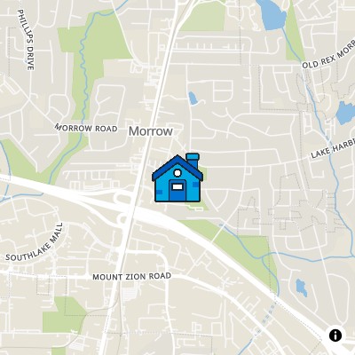 FHA Approved condo NORTHRIDGE, A CONDOMINIUM, 6400 NORTHRIDGE WAY, MORROW, GA 30260