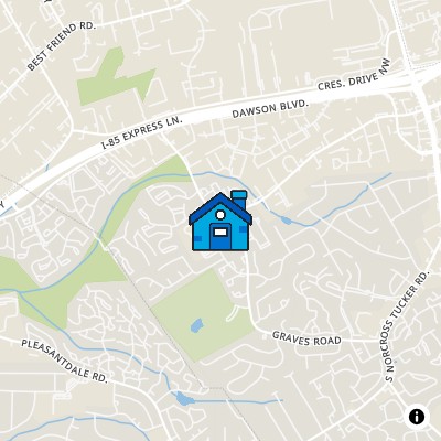 FHA Approved condo OLDE MILL CROSSING, 1785 GRAVES ROAD, NORCROSS, GA 30093