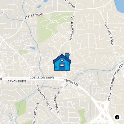 FHA Approved condo NORTH FOREST, A CONDOMINIUM, 2201  NORTH FOREST TRAIL, DUNWOODY, GA 30338