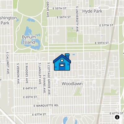 FHA Approved condo INGLESIDE CONDOMINIUMS, 6101- 6103 S INGLESIDE AVE, CHICAGO, IL 60637