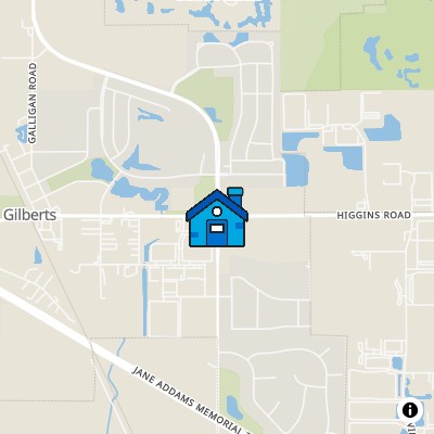 FHA Approved condo GILBERTS TOWN CENTER, RT. 72  AND  TYRELL ROAD, GILBERTS, IL 60136