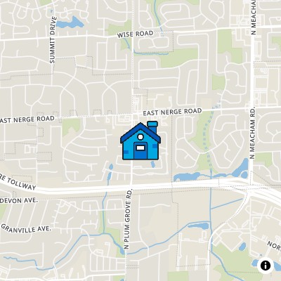 FHA Approved condo CROSS CREEK CONSOLIDATED **, 661 CROSS CREEK DRIVE, ROSELLE, IL 60172