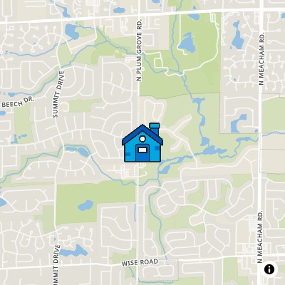 FHA Approved condo HAMPTONS TOWNHOMES CONDOMINIUM, 254 GREENBORO COURT, ELK GROVE VILLAGE, IL 60007