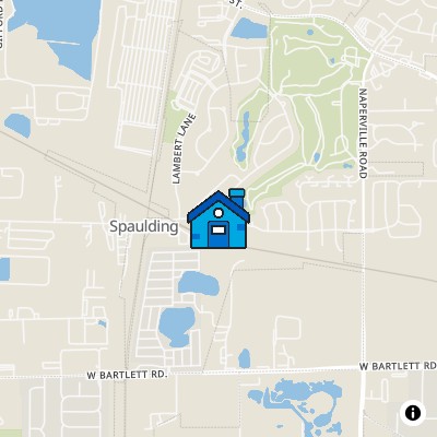 FHA Approved condo THE PARK SQUARE OF AMBER GROVE, SPAULDING ROAD, BARTLETT, IL 60103