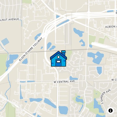 FHA Approved condo TURNBERRY WEST CONDOMINIUM, 1565 THORNFIELD LANE, ROSELLE, IL 60172