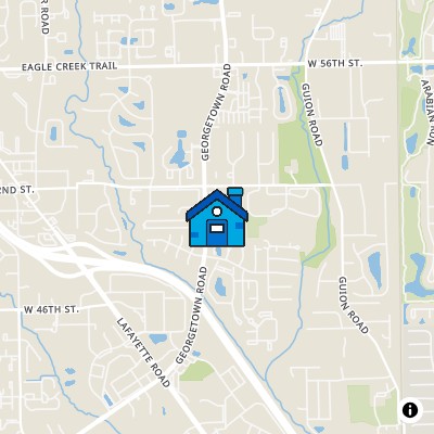 FHA Approved condo PARKSIDE AT GEORGETOWN, TUSCANY LANE, INDIANAPOLIS, IN 46254