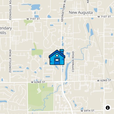 FHA Approved condo THE 6500 GEORGETOWN HORIZONTAL, 4985 POTOMAC SQUARE WAY, INDIANAPOLIS, IN 46268