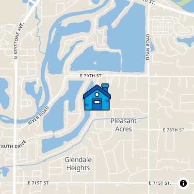 FHA Approved condo HARBOUR CLUB, 7760 HARBOUR ISLE, INDIANAPOLIS, IN 46240