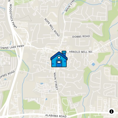 FHA Approved condo WOODSTOCK DOWNTOWN RESIDENTIAL, 360 CHAMBERS STREET, WOODSTOCK, GA 30188