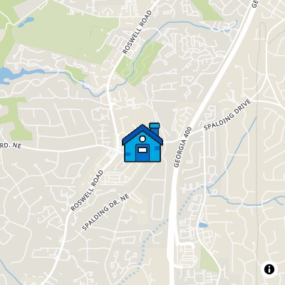 FHA Approved condo SPRINGSIDE PARK, A CONDOMINIUM, 750 DALRYMPLE RD NE, SANDY SPRINGS, GA 30328