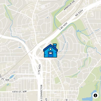 FHA Approved condo PARC VUE CONDOMINIUM, ALL LOCATED WITHIN PROJECTATLANTA, GA 30309