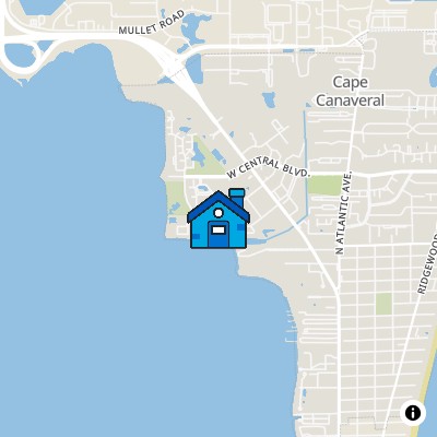 FHA Approved condo BAYPORT CONDOMINIUM, CASA BELLA DRIVE, CAPE CANAVERAL, FL 32920