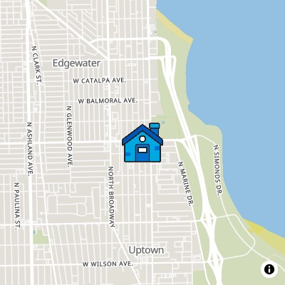 FHA Approved condo EDGEWATER BEACH MANOR, 5131  AND  5133 N KENMORE AVE, CHICAGO, IL 60640