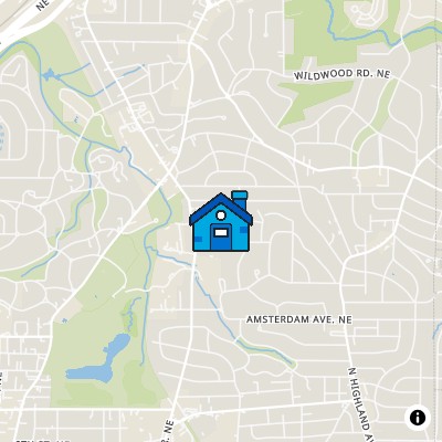 FHA Approved condo CARLYLE HEIGHTS, 1445 MONROE DRIVE, ATLANTA, GA 30324