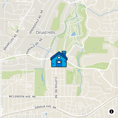 FHA Approved condo LULLWATER PARC, PONCE DE LEON AVENUE, ATLANTA, GA 30307