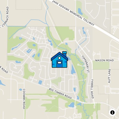 FHA Approved condo TIMBER TRAILS UNIT FOUR, 420 EVERGREEN CIR, GILBERTS, IL 60136