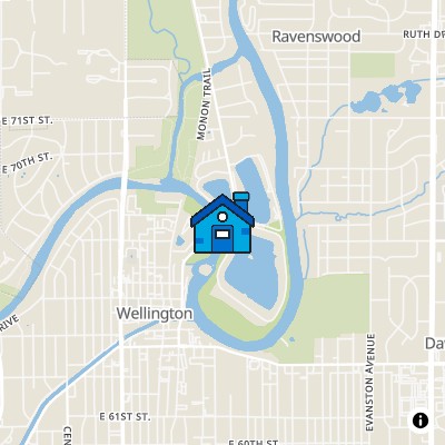 FHA Approved condo WINSTON ISLAND WOODS**, 6800 WESTFIELD BLVD, INDIANAPOLIS, IN 46220