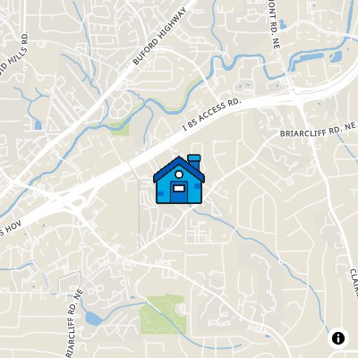 FHA Approved condo THE ENCLAVE @ BRIARCLIFF, 1100 WESTCHESTER RIDGE, ATLANTA, GA 30329