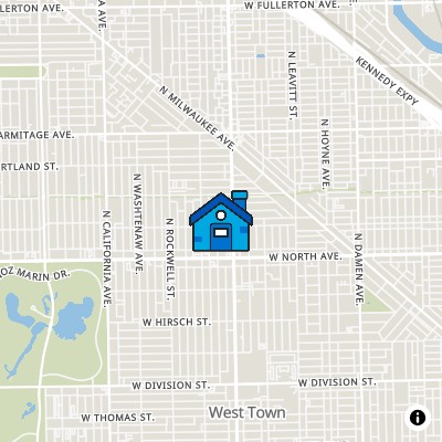 FHA Approved condo 1707 N. ARTESIAN, 1707 N ARTESIAN AVE, CHICAGO, IL 60647