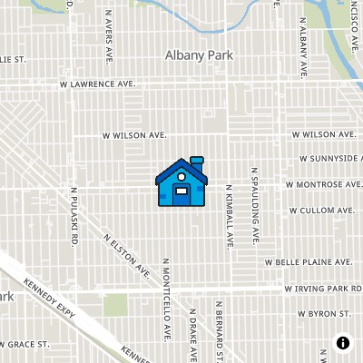 FHA Approved condo 3550 W. MONTROSE, 3550 W MONTROSE AVE, CHICAGO, IL 60618