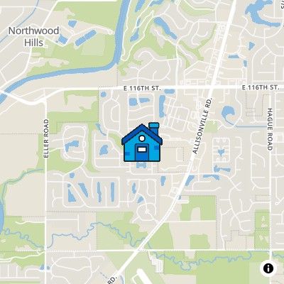 FHA Approved condo WATERFORD GARDENS, RED FOX RUN, FISHERS, IN 46038