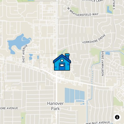 FHA Approved condo LARKSPUR 6, KINGSBURY DR  AND  BRISTOL LATE, HANOVER PARK, IL 60133