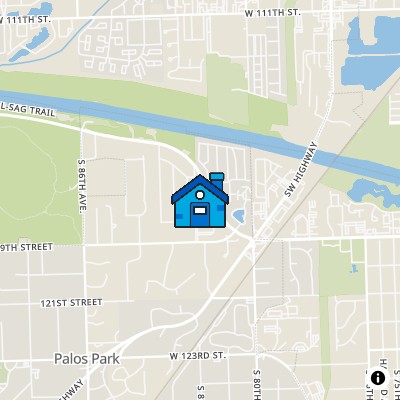 FHA Approved condo BROOKSIDE OF PALOS, 11660 S BROOKSIDE DRPALOS PARK, IL 60464