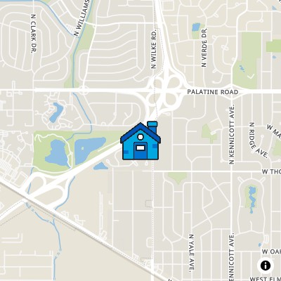 FHA Approved condo COVENTRY PARK CONDOMINIUM, 1562 E CITADEL CT, PALATINE, IL 60074