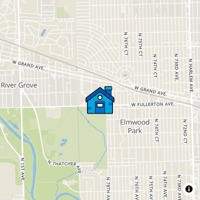 FHA Approved condo KATHERINE COURTS CONDOMINIUM, 2439 N 78TH CT, ELMWOOD PARK, IL 60707