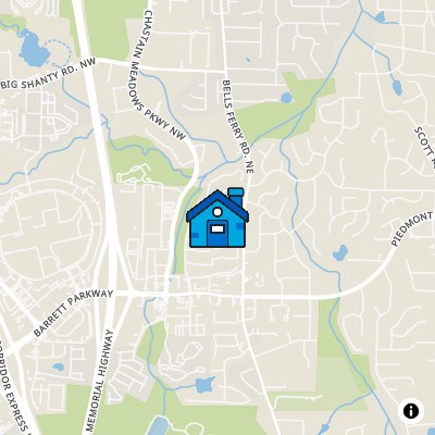 FHA Approved condo THE VINTAGE CLUB CONDOMINIUM, 2701 VINTAGE RESERVE LNMARIETTA, GA 30066