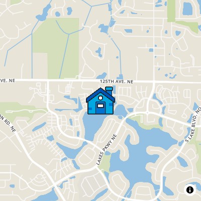 FHA Approved condo CROWN COVE CONDO ASSOC, 12310 ALAMO CIRCLE NE, BLAINE, MN 55449