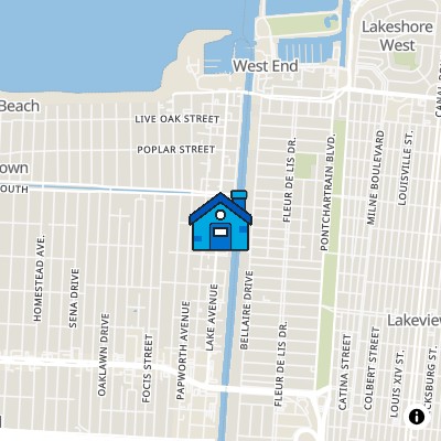 FHA Approved condo JEFFERSON TOWNHOUSE A CONDO, 1401 LAKE AVENUE, METAIRIE, LA 70005