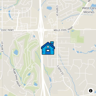 FHA Approved condo VILLAS OF GREY HAWK, 1109 - 1276 S 52ND STREET, WEST DES MOINES, IA 50265