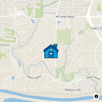 FHA Approved condo SPRING HILL FARM CONDOMINIUM, 1516 WHISPERING CREEK DRIVE, BALLWIN, MO 63021