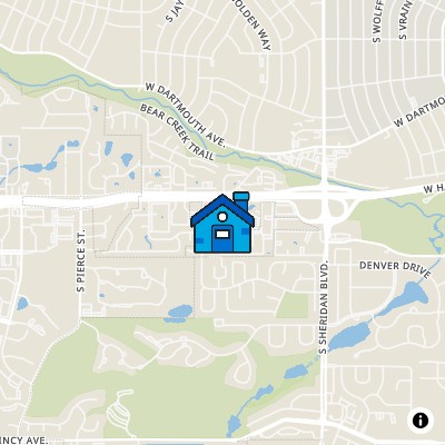 FHA Approved condo PEBBLE CREEK CONDOMINIUMS, 3550 S HARLAN ST, DENVER, CO 80235