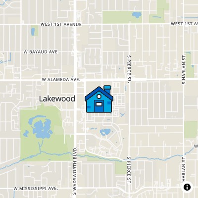 FHA Approved condo THE RESIDENCES AT BELMAR PLAZA, 7220 W BONFILS LN, LAKEWOOD, CO 80226