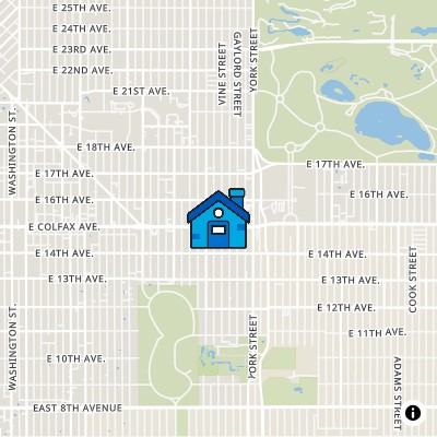 FHA Approved condo VILLA RIVA CONDOMINIUMS (THE), 1521 VINE STREET, DENVER, CO 80206
