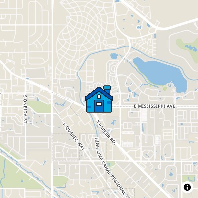 FHA Approved condo HILAND HILLS TH, 7995 E MISSISSIPPI AVE, DENVER, CO 80247