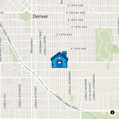 FHA Approved condo GOVERNOR'S PLACE, 800 PEARL ST, DENVER, CO 80203